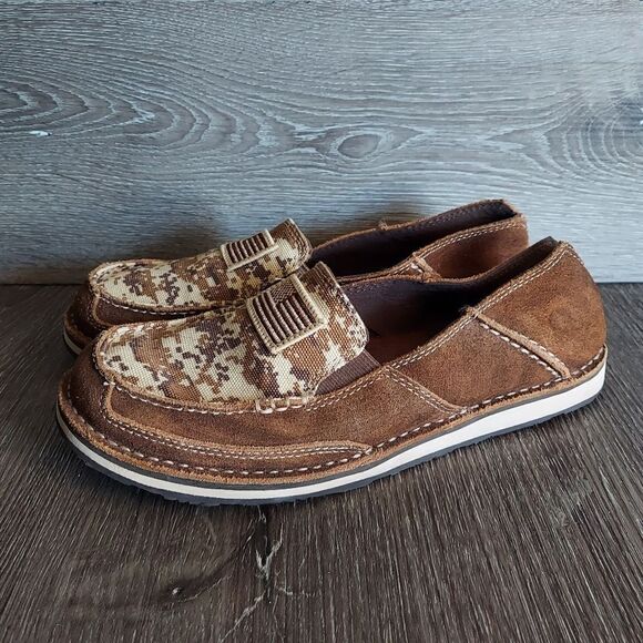 Ariat Cruiser Patriot Moc Toe Slip On Casual Western 9B - Picture 4 of 10